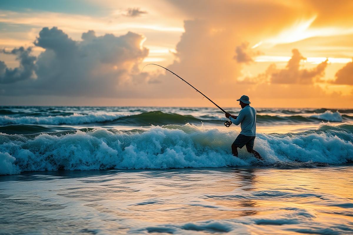 Pesca de Praia: Guia de Arremesso Longo e Leitura do Mar